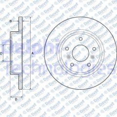 FREN DISKI ARKA NISSAN QASHQAI J11 13> XTRAIL T32 14> RENAULT KADJAR 15> 29   ####