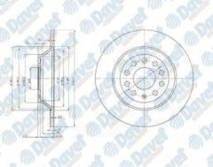 FREN DISKI ARKA AUDI A6 4BC5 3.0 QUATTRO  7.04   ####
