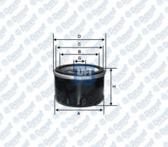 YAG FILTRESI METAL FILTRE OPEL TUM MODELLER 1.4 1.6 1.8 2.0 1995->