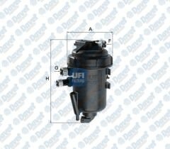 YAKIT FILTRESI DOBLO 1.3 DMTJ 10/05=> DOBLO CARGO 1.3 JTD 16V MTJ 62KW/84PS 213MM OE