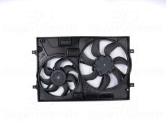 FAN MOTORU DAVLI (370 MM+295 MM-4 FIS) | VW ARTEON GOLF7 7.5 PASSAT B8 B8.5 TIGUAN SKODA KODIAQ OCTAVIA 4 SUPERB 3 YETI AUDI A1 A3 Q2 TT SEAT ATECA LEON 1.4 TSI 2.0 GTI 2.0 R 2.0 TDI 13 > | WISCO