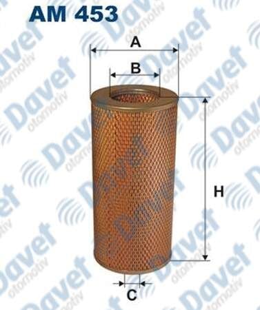 HAVA FILTRESI HILUX 02-06 - HIACE 06-11