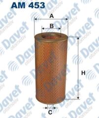 HAVA FILTRESI HILUX 02-06 - HIACE 06-11