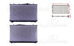 SU RADYATORU BRAZING MT 372X700X16 | CHEVROLET LACETTI 1.4-1.6 MAN. 04 | WISCO
