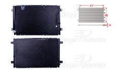 KLIMA RADYATORU 617X402X16 | SUZUKI GRAND VITARA 1.6 2.0HDI 2.5 V6 2.7 4X4 98-03 | WISCO