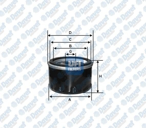 YAG FILTRESI COROLLA 1.4 D4D 04-10 / AURIS 1.4 D4D 07-10 / HILUX VIGO 06>