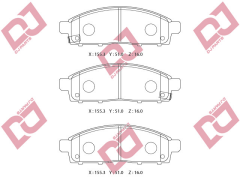 ON DISK BALATA MITSUBISHI PAJERO (09-), L200 (05-)
