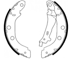 ARKA FREN BALATASI PABUCLU KANGOO 1.2-1.5DCI-1.6-1.9 97>05 PRIMERA 1.6-1.8-2.0TD 96>01 BUYUK TIP