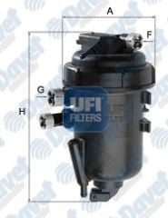 YAKIT FILTRESI OPEL ANTARA 2.0 CDTI-CHEVROLET CAPTIVA -EPICA-LACETTI-NUBIRA 2.0D 07=> ***OE***