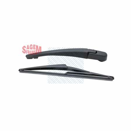 SILECEK KOLU VE SUPURGESI ARKA 305 MM DUSTER 09 -> 18