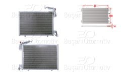 KLIMA RADYATORU 541X380X16 | FORD FIESTA. B-MAX 1.0 ECOBOOST12> | WISCO
