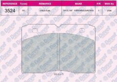 FREN BALATASI ON WVA 29011 FIAT IVECO DAILY 40.8 95->   ####