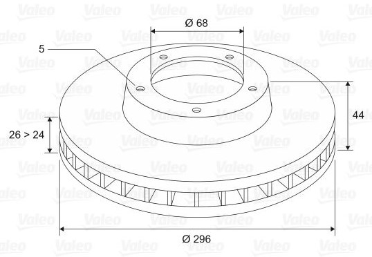 ON FREN DISKI NISSAN QASHQAI (07-), X-TRAIL (07-)