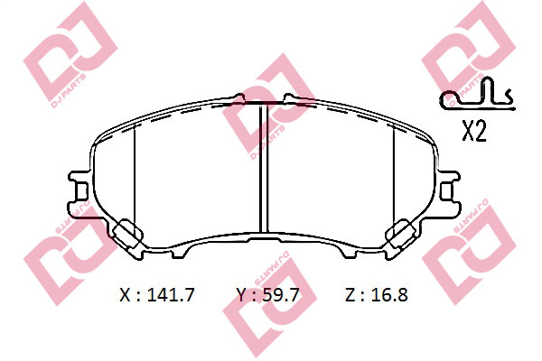 ON FREN BALATASI RENAULT KADJAR KOLEOS 15- NISSASN QASHQAI J11 13- XTRAIL T32 15-