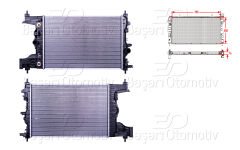SU RADYATORU BRAZING AT 580X388X16 | OPEL ASTRA J. CRUZE 1.6 09> | WISCO