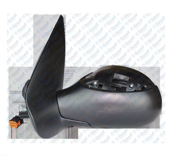 DIS DIKIZ AYNASI ELEKTRIKLI ISITMALI ASTARLI ASFERIK SOL PEUGEOT 206 03-10