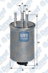 YAKIT FILTRESI FORD CONNECT 90PC 1.8TDCI MONDEO 2.0 FOCUS 1.8TDCI MUSURSUZ