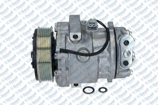 KLIMA KOMPRESORU FIAT DOBLO 10> FIORINO 07>GRANDE PUNTO 05>13 LINEA 07> CORSA D 06>14 ALFA MITO 09>18 1.3 MTJ 1.7 CDTI [12V 6 KANAL 110MM]