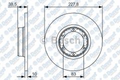 FREN DISKI ON 228mm R12 69-94
