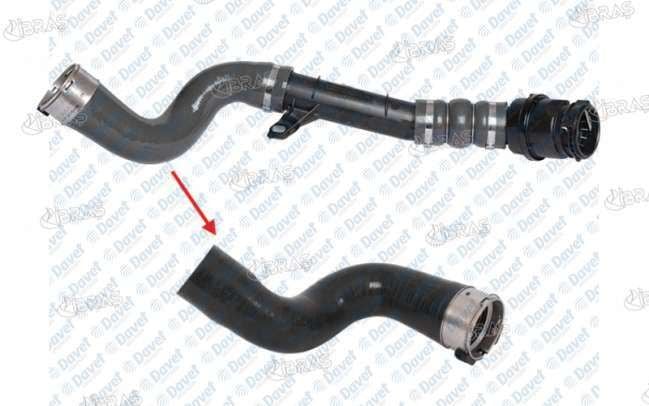 TURBO HORTUMU BUYUK PARCA SANDERO II - DUSTER - LOGAN II 1.5 DCI - LODGY / DOKKER 1.5 DCI - CLIO IV - CAPTUR 1.5 DCI