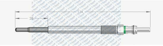 KIZDIRMA BUJISI 5 V FIESTA-FOCUS-FISION 1.4TDCI 13> P207-P308-P5008-RCZ 1.6/2.0HDI