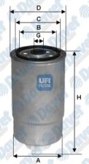MAZOT FILTRESI BOXER 2.0HDI 2.8HDI 00- DUCATO 2.0JTD 2.8JTD 00-02 JUMPER 2.0HDI 2.2HDI DOBLO