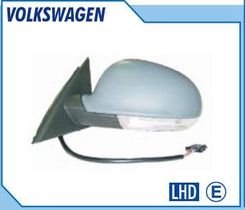 Ayna E-Çiz-Kat-9Pın Sol Komple-Prim Pas4 Vw 2003-05