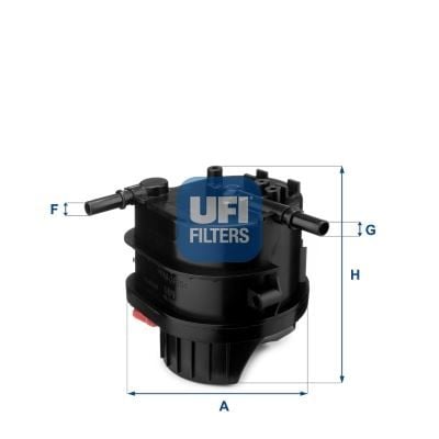 MAZOT FİLTRESİ 2434300 1.4TDCİ FIESTA FUSION P206 P207 P307 C3 XSARA BİPPER
