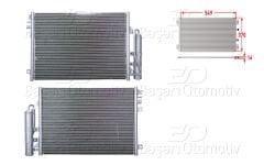 KLIMA RADYATORU 549X370X16 | DACIA LOGAN 1.0 1.4 1.6 I SANDERO 1.6 I 16V CLIO 1.6 I 16V LOGAN 1.0 1.4 1.6 I 04 > | WISCO