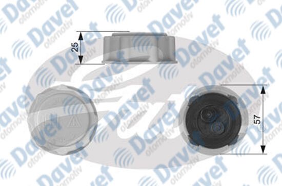YEDEK SU DEPO KAPAK FORD ESCORT FOCUS 98- CONNECT 02-