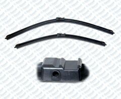 SILECEK SUPURGESI 550MM+450MM MUZ TIP BANANA TEFLONLU ASTRA H CABRIO/GTC 05->10 - ASTRA H 04->14 - MERCEDES GLK CLASS X204 08->14