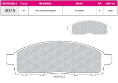 ON FREN BALATASI  WVA 24529 MITSUBISHI L200 4X4 06>12 PAJERO 08> L200 2.4 15> FIAT FULLBACK 15>