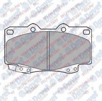 FREN BALATASI TOYOTA HI-LUX 08/01> ON   ####
