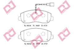 ON FREN BALATASI RENAULT MASTER III 10> OPEL MOVANO B 10>  NISSAN NV400 11> FISLI