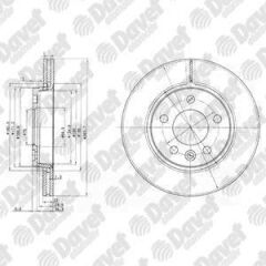 FREN DISKI ARKA 5D 294MM T5 03-09