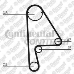 TRIGER KAYISI 104 DIS104X240 HTDA 991 9525M 24 HONDA CIVIC 1.6 16V 91-01 ACCORD VII 1.6I 98-02 CRX 1.6 92-98 HR-V 1.6 99-05