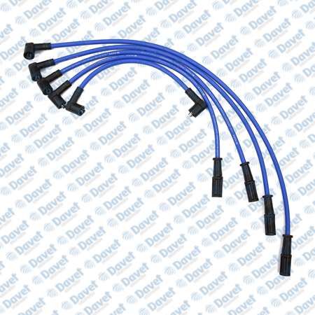 BUJI KABLOSU TAKIM MAVI SILIKON 7MM LADA SAMARA 1.3 - 1.5 86->94 LPG`LI ARACLARA OZEL