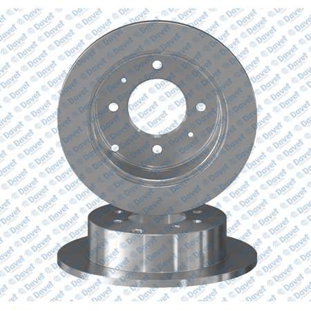 FREN DISKI ARKA 262mm HYUNDAI MATRIX FC 1.5 CRDi SONATA III-IV EF 2.0 16V 93-04 ABS`li araclar icin