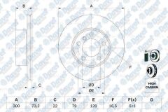 FREN DISKI ON BMW 1 SERISI F20-F21 3 SERISI F30-F31-F34