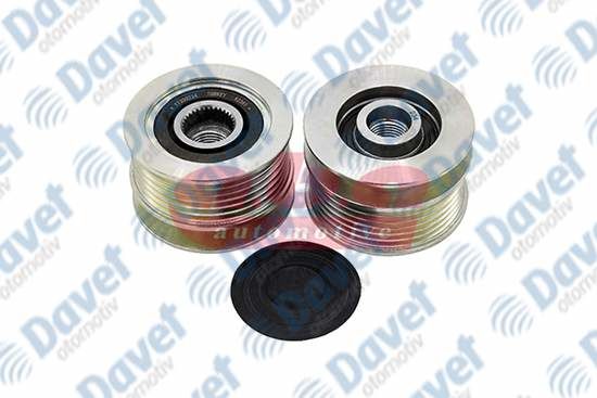 ALTERNATOR KASNAGI RULMANI ZAFIRA B ZAFIRA / ZAFIRA FAMILY B VECTRA C SIGNUM ASTRA H 1.9 CDTI VAN 1.9 CDTI 04 15  BRAVO II CROMA GRANDE PUNTO STILO 1.9 D MULTIJET 1.9 JTD 03> [65.2*61.55*41.25]   ####