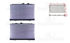 SU RADYATORU BRAZING MT 375X668X16 | MITSUBISHI GALANT1.8. 2.0 87-93 | WISCO
