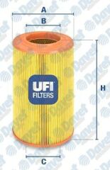 HAVA FILTRESI DUCATO 2.2JTD 06-> BOXER III JUMPER III 2.2HDI 06->