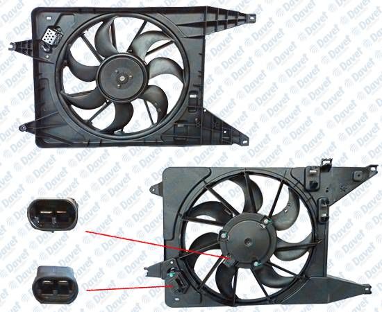 FAN MOTORU DAVLUMBAZLI LOGAN-SANDERO 1.5 DCI EURO5 MOTOR