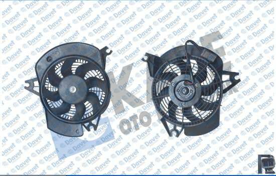 FAN MOTORU HYUNDAI H-1 -STAREX 2.5 TCI 02->12V