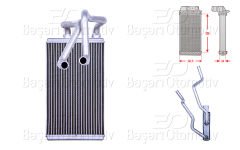 KALORIFER RADYATORU BRAZING 252X152 MM | PEUGEOT 4007 (VU_, VV_) 2.2 HDI 07-13 MITSUBISHI LANCER 8 (CY_A, CZ_A) 1.5 08> CITROEN C4 AIRCROSS 1.6 HDI 12> | WISCO