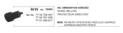 DİREKSİYON KÖRÜĞÜ HİDROLİK 10403 R9 R11 R19 R21 R25 CLIO-I EKSPRES MASTER TRAFIK