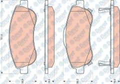 ON FREN BALATASI HONDA CRV 07 - 12 - CRV 12 >