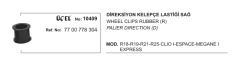 DİREKSİYON KELEPÇE LASTİĞİ SAĞ 10409 R19 R21 R25 CLIO-I ESPACE MEGANE-I EXPRES