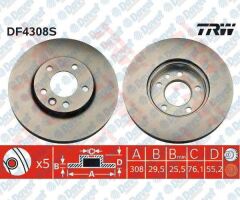 ON FREN DISKI AYNASI HAVALI 16 JANT TOUAREG 2.5/3.0/3.6/4.2/5.0/6.0 03>10 TRANSPORTER T5/T6 1.9/2.0/2.5TDI 03>16