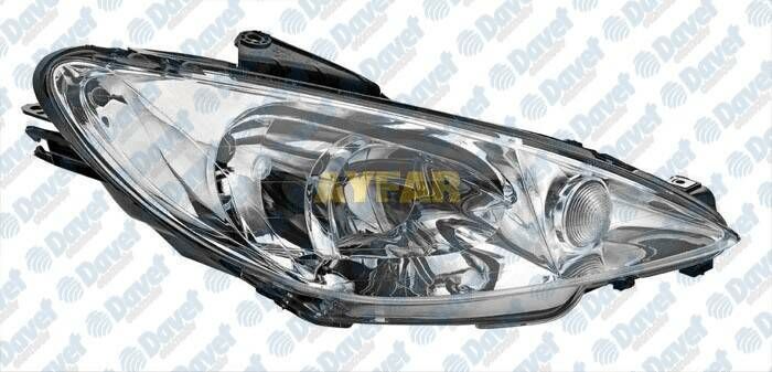 FAR SINYAL SOL H7- H7 PEUGEOT P206 YM GTI SPORT 9 / 98> CIFT AMPULLU